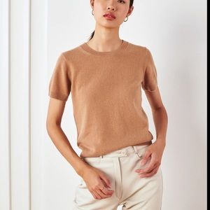 Quince Mongolian Cashmere Tee
